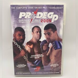 PRIDE Grand Prix 2005 DVD 3 Disc Set MMA UFC Wanderlei Silva Rampage Jackson